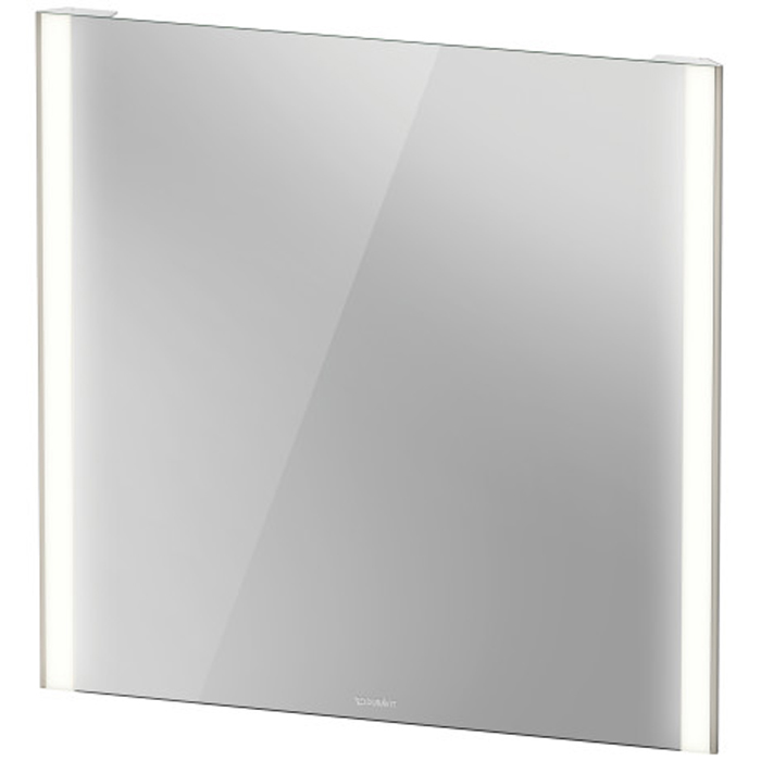 Duravit XViu Зеркало с подсветкой, сенсорное управление, цвет: шампань матовый