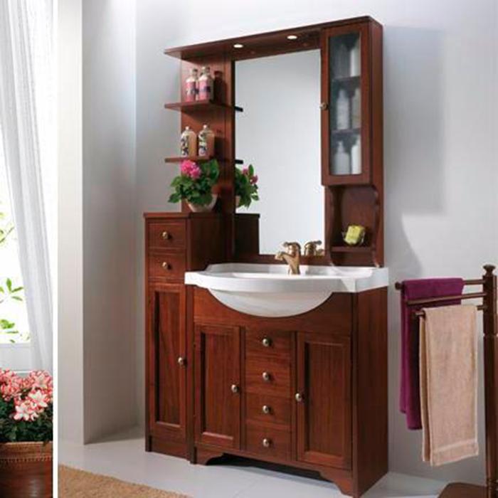 EBAN Eleonora Modular Комплект мебели (пенал слева), напольный, цвет: noce
