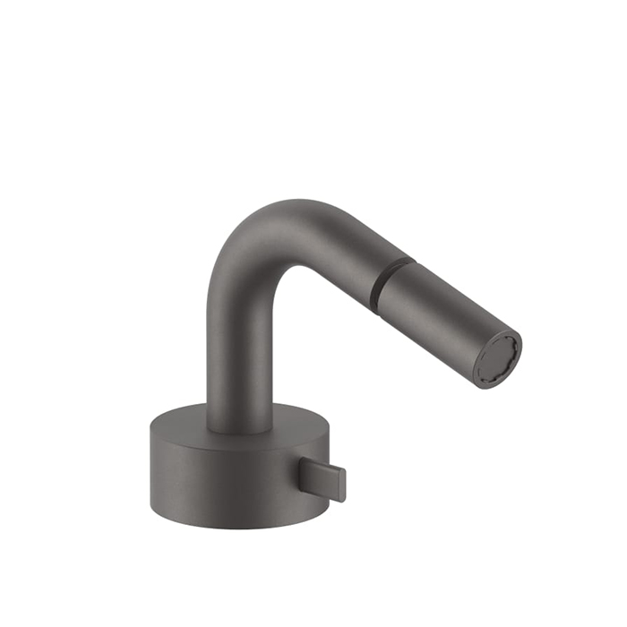 Fantini AF/21 Смеситель для биде, 1 отв, излив:, цвет: Matt Gun Metal PVD