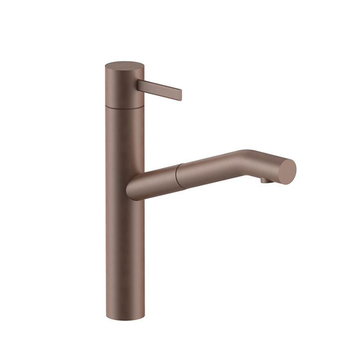 Fantini AF/21 Смеситель для раковины, 1 отв, излив:, цвет: Matt Copper PVD