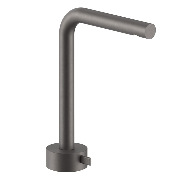 Fantini AF/21 Смеситель для раковины, 1 отв, высокий излив:, цвет: Matt Gun Metal PVD