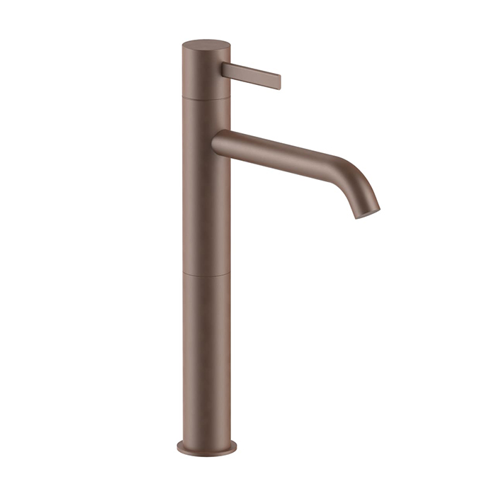 Fantini AF/21 Смеситель для раковины, 1 отв, высокий излив:, цвет: Matt Copper PVD