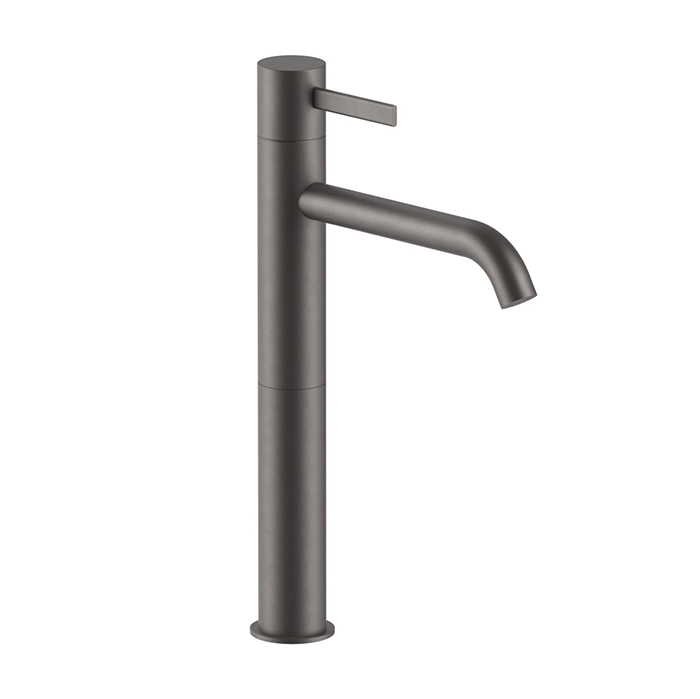 Fantini AF/21 Смеситель для раковины, 1 отв, высокий излив:, цвет: Matt Gun Metal PVD