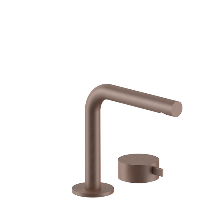 Fantini AF/21 Смеситель для раковины, 2 отв, излив:, цвет: Matt Copper PVD
