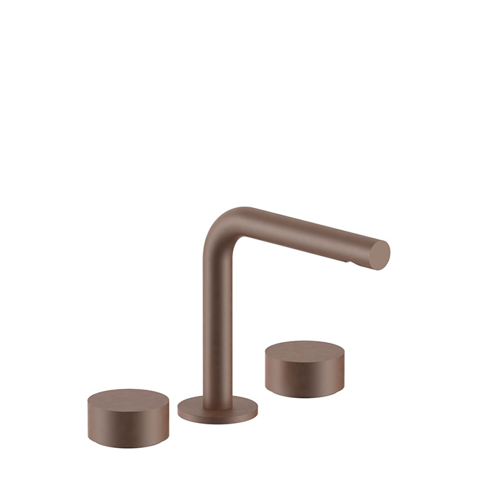 Fantini AF/21 Смеситель для раковины, 3 отв, излив:, цвет: Matt Copper PVD