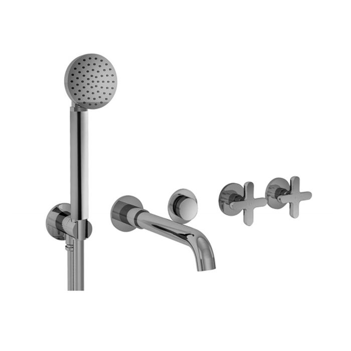 Fantini Icona Classic Смеситель для ванны, встроенный, цвет: хром