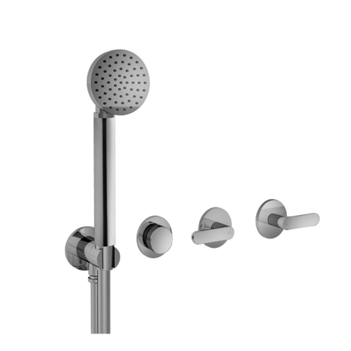 Fantini Icona Deco Смеситель для ванны/душа, встраиваемый, цвет: хром