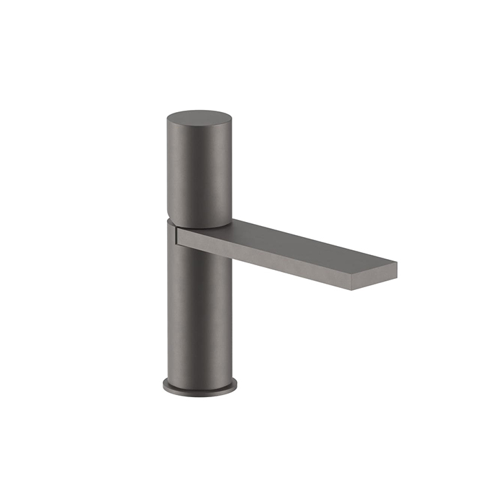 Fantini Milano Смеситель для раковины, 1 отв, излив:, цвет: Matt Gun Metal PVD