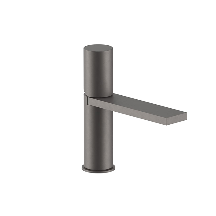 Fantini Milano Смеситель для раковины, 1 отв, излив:, цвет: Matt Gun Metal PVD