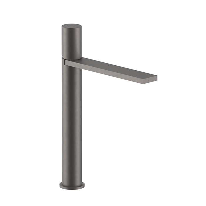 Fantini Milano Смеситель для раковины, 1 отв, излив:, цвет: Matt Gun Metal PVD