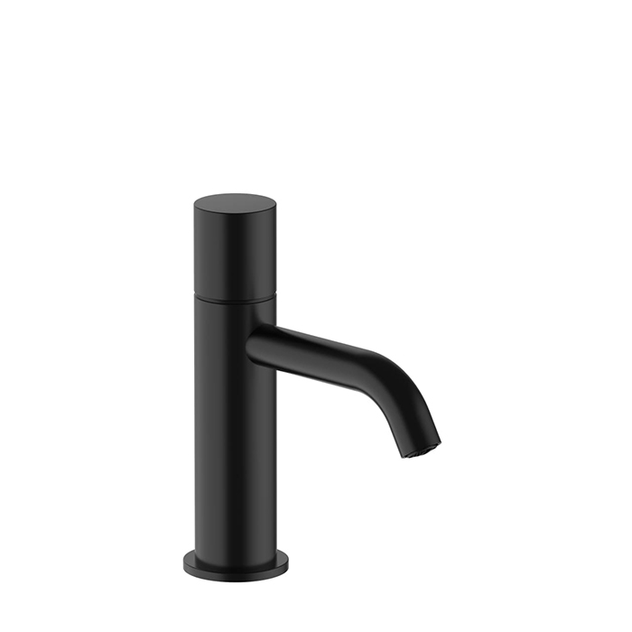 Fantini Nostromo SMALL Смеситель для раковины на 1 отв, цвет: черный матовый