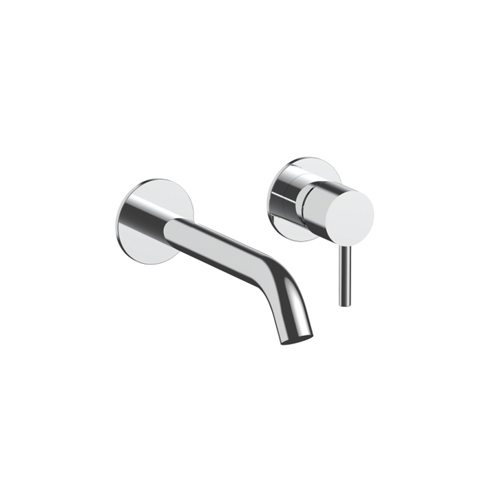Fantini Nostromo Small Смесители встроенный для раковины на 2 отв, цвет: Matt Gun Metal PVD