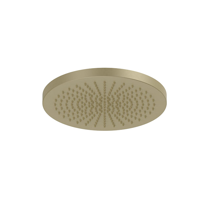 Fantini Nostromo Верхний душ, цвет: Matt British Gold PVD