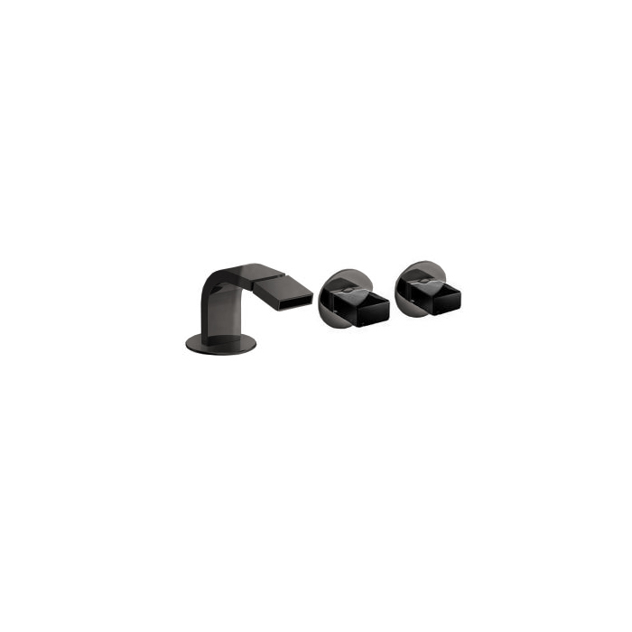 Fantini Venezia In Смеситель для биде, 1 отв, излив:, цвет: Matt Gun Metal PVD