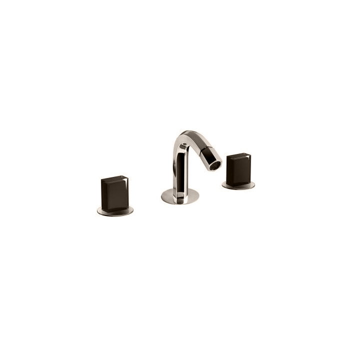 Fantini Venezia Смеситель для биде, 3 отв, излив:, цвет: Nickel PVD