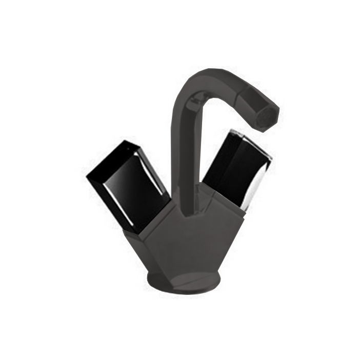 Fantini Venezia Смеситель для биде, на 1 отв, цвет: Matt Gun Metal PVD
