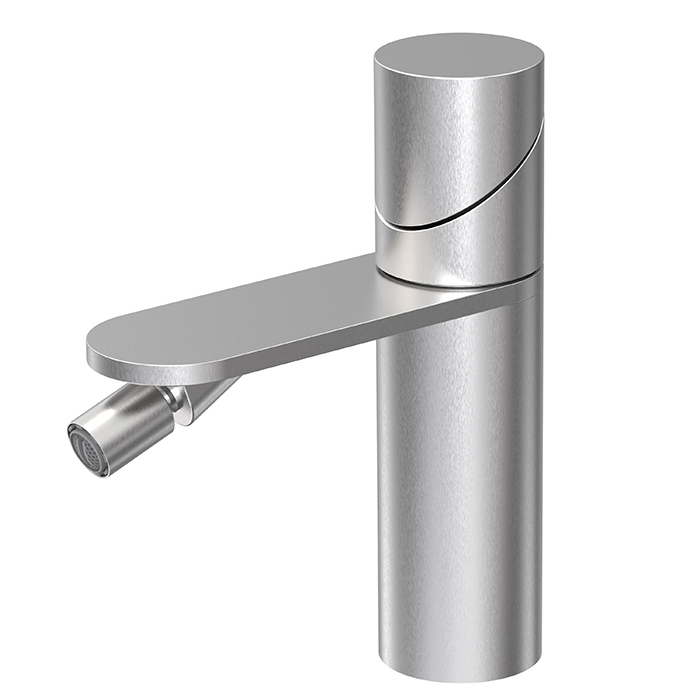 Fima Carlo Frattini Slide Смеситель для биде, 1 отв, цвет: Stainless Steel