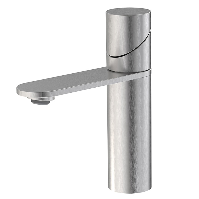 Fima Carlo Frattini Slide Смеситель для раковины, 1 отв, цвет: Stainless Steel