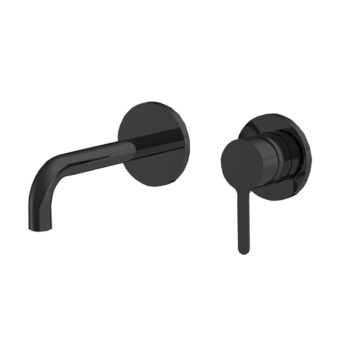 Fima Carlo Frattini Snap Cмеситель для раковины, излив:, встраиваемый, цвет: черный матовый