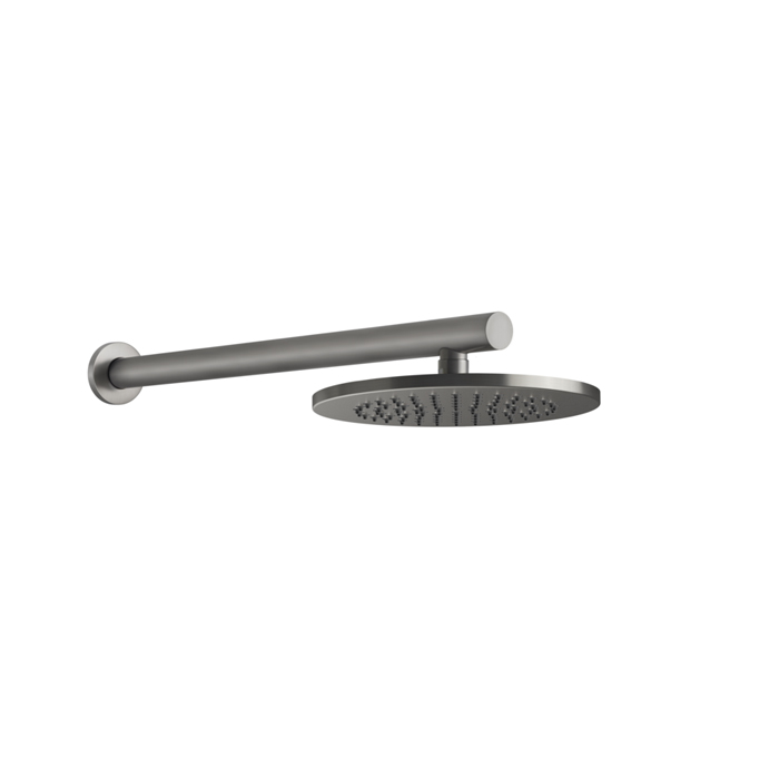Gessi 316 Душевая головка шарнирная для настенного крепления на 1/2", цвет: Steel Brushed