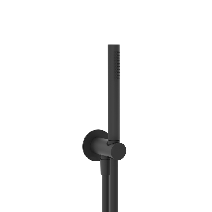 GESSI 316 Душевой комплект, + вывод, держатель, шланг 1,50 м и душевая лейка, цвет: Black XL