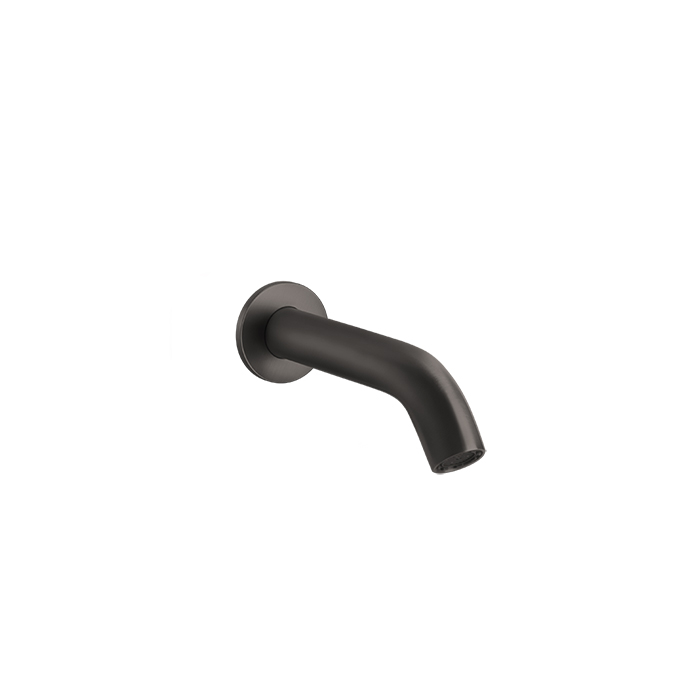 Gessi 316 Излив для ванны на 1/2”, с удаленным управлением, цвет: brushed black metal pvd