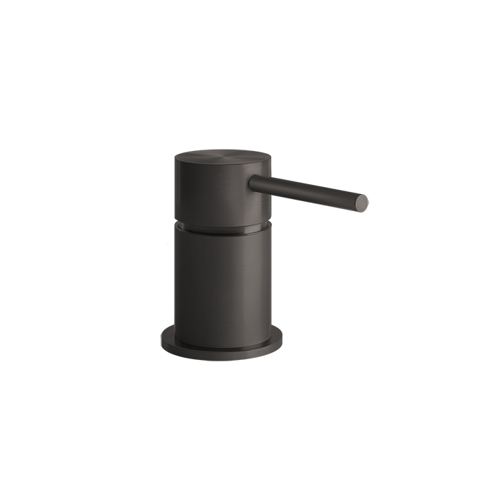 Gessi 316 Смеситель настольного монтажа для удаленного управления, цвет: brushed black metal pvd