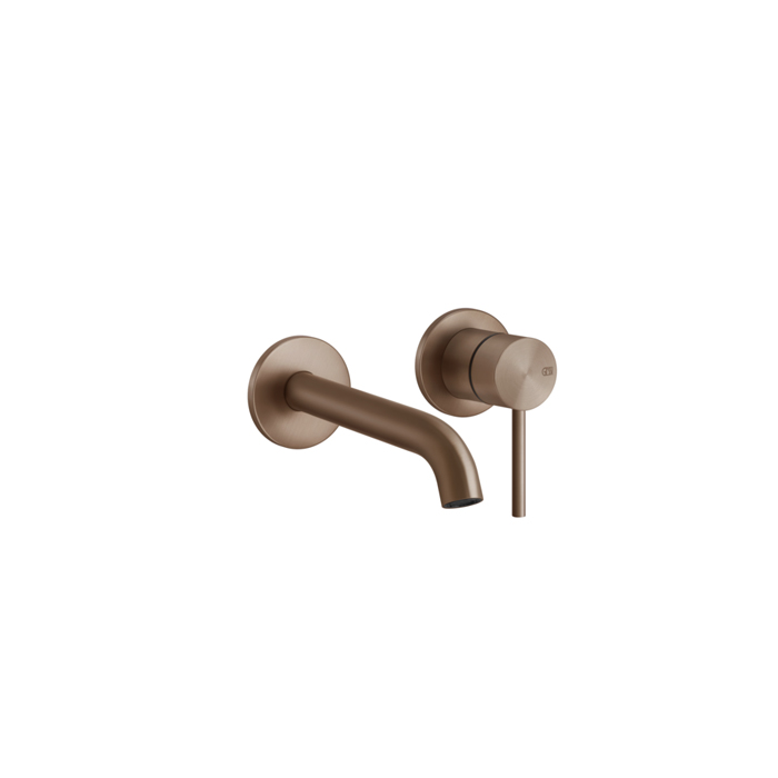GESSI 316 Встраиваемый смеситель с изливом (внешние части), цвет: brushed copper pvd