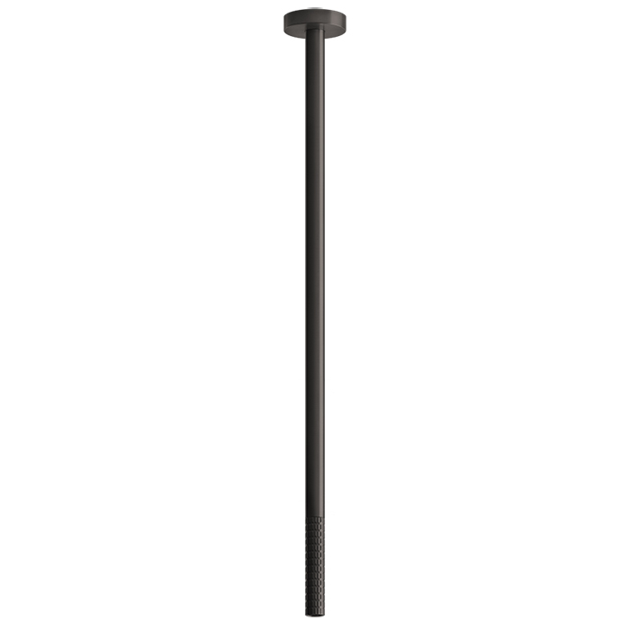 Gessi 316 Излив потолочный для удаленного управления, длина под заказ, цвет: brushed black metal pvd