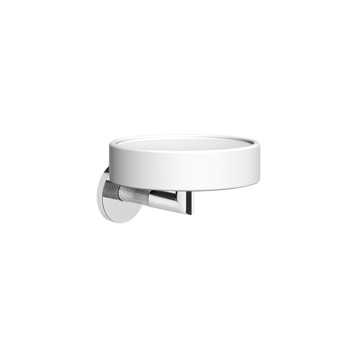 Gessi Anello Мыльница белая, подвесная, цвет: хром