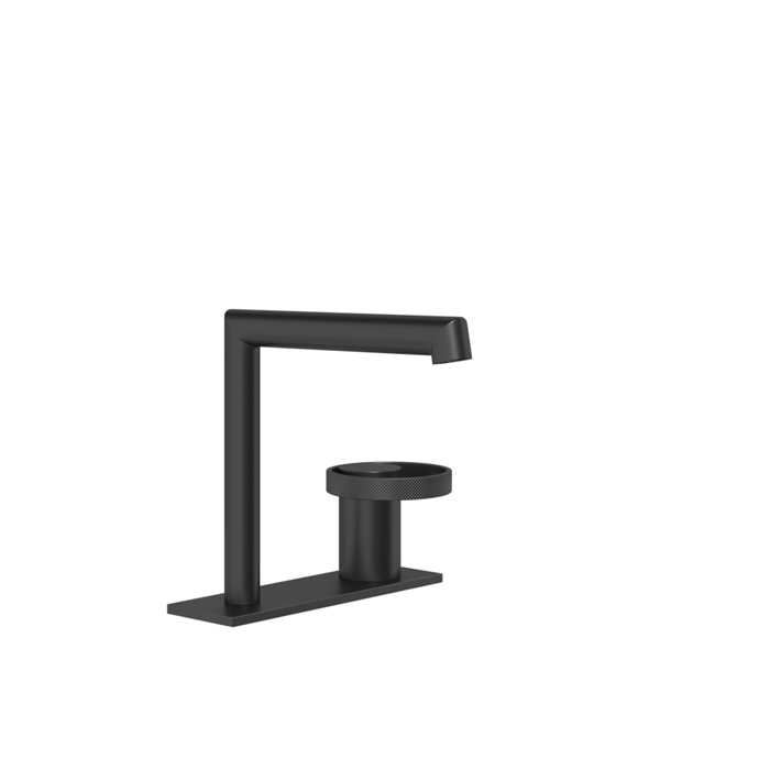 GESSI Anello Смеситель для раковины, на 2 отв, высота излива, цвет: Black XL