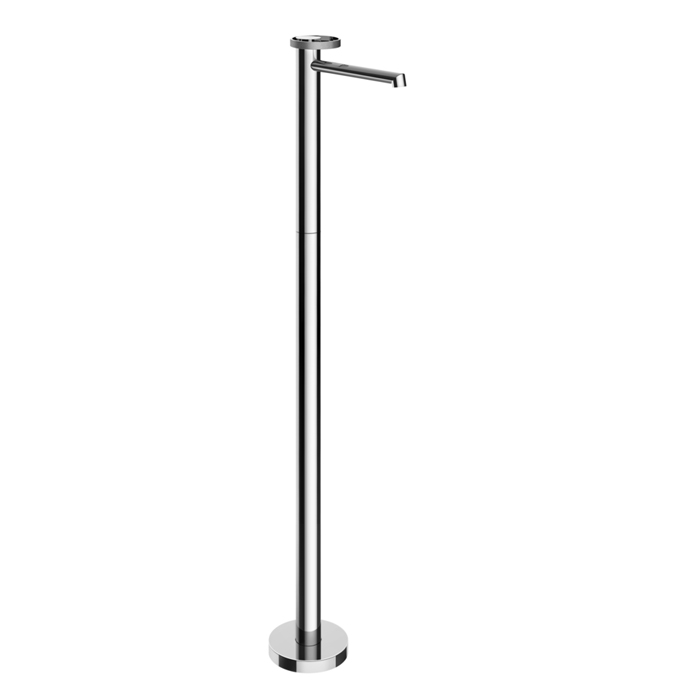 Gessi Anello Смеситель для раковины, напольный, излив:, внешняя часть, цвет: хром