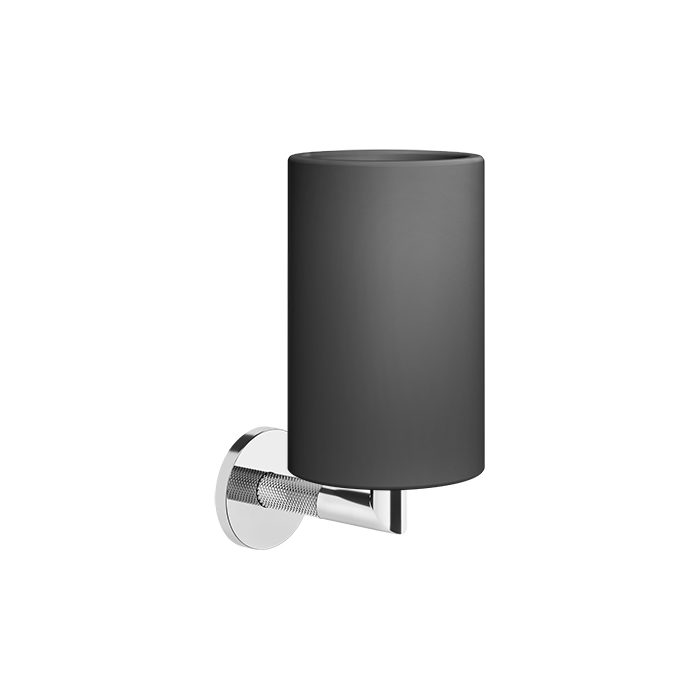 Gessi Anello Стакан черный, подвесной, цвет: хром