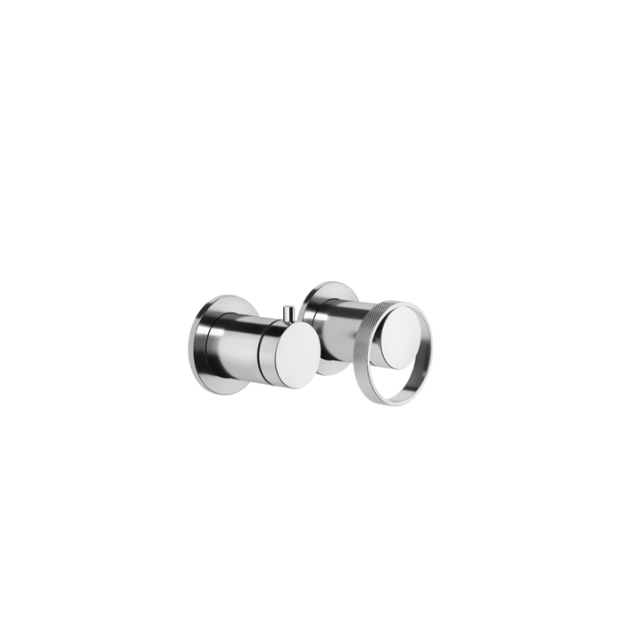 Gessi Anello Встраиваемый однорычажный смеситель на 2 выхода с перекл, внешняя часть, цвет: хром