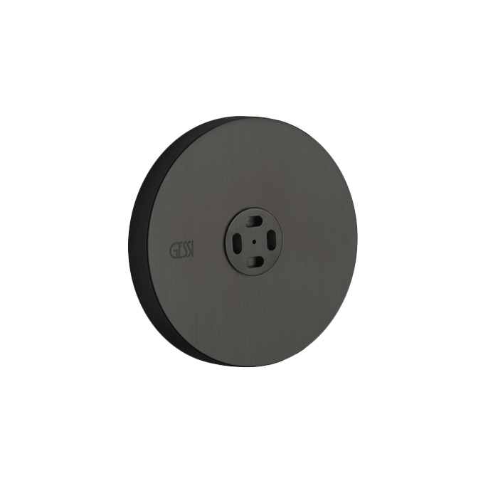 Gessi Body Jets Форсунка боковая, с распылителем, цвет: Black Metal Brushed PVD