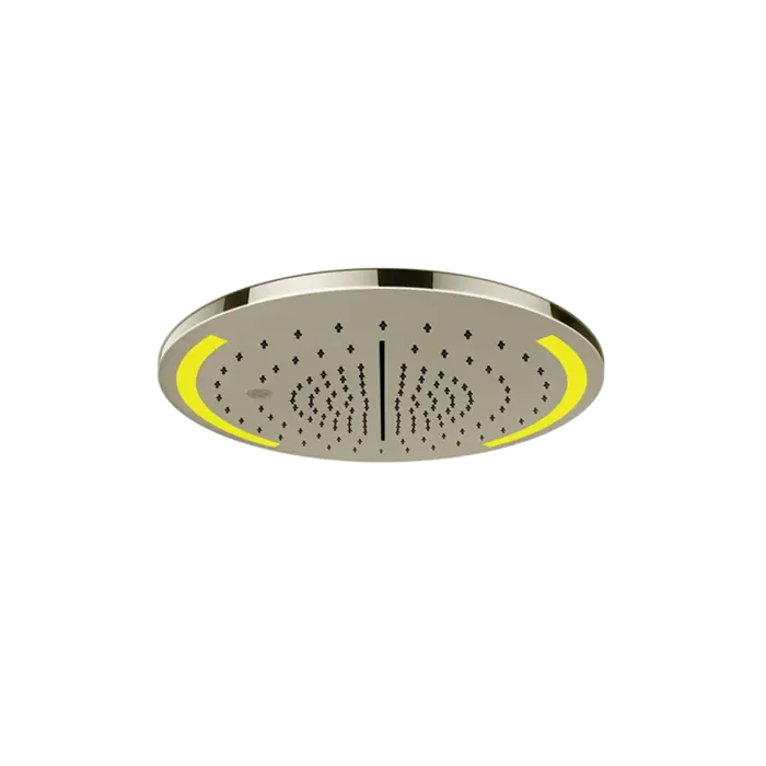 Gessi Colour Верхний душ, с подсветкой, цвет Nickel PVD
