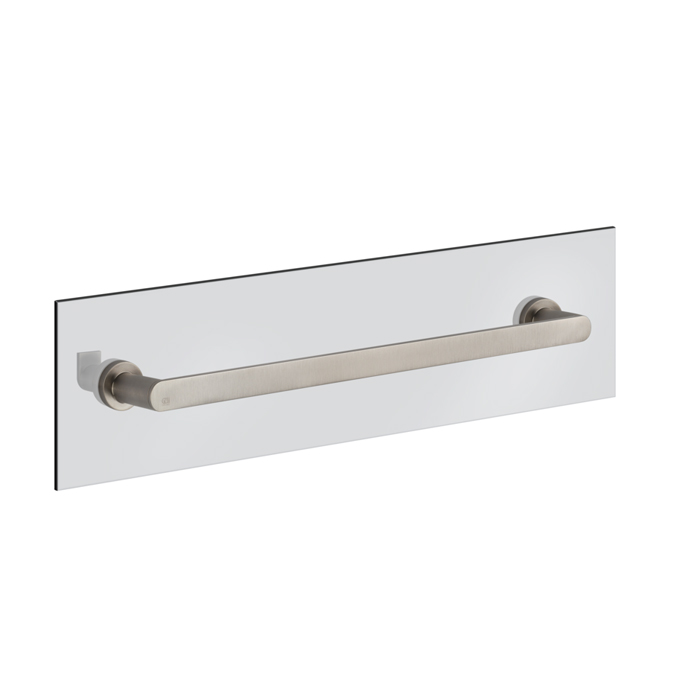 Gessi Emporio accessories Полотенцедержатель для крепления на стекло, цвет: Finox Brushed Nickel