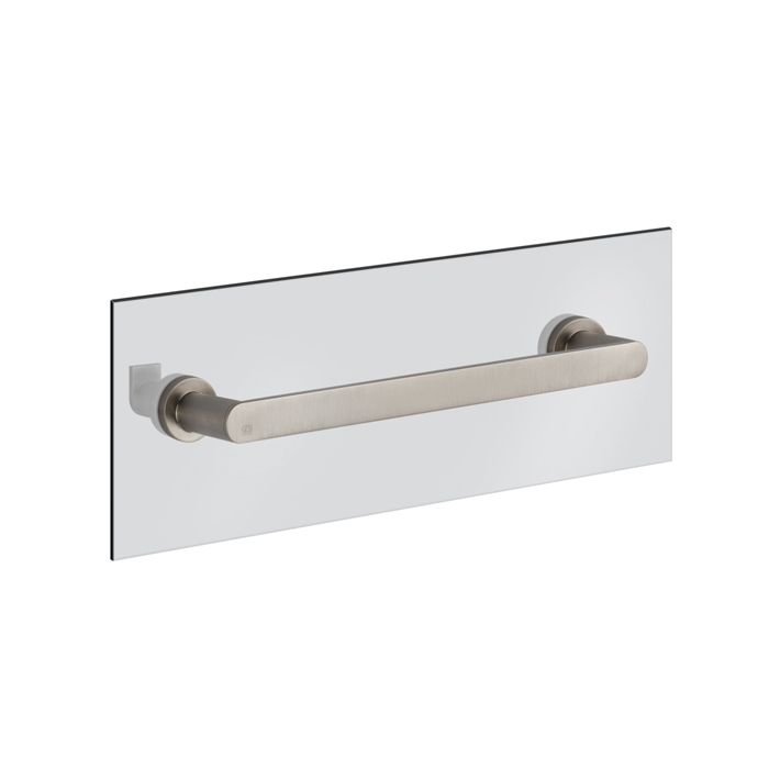 Gessi Emporio accessories Полотенцедержатель для крепления на стекло, цвет: Finox Brushed Nickel