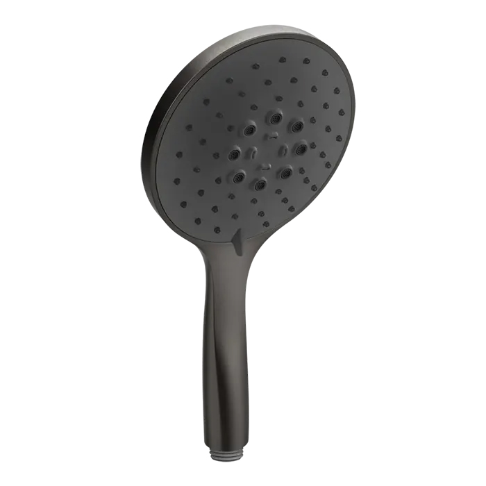 Gessi Emporio shower 3-позиционная душевая лейка с защитой отизвесткового налёта с черным диском, цвет: Black Metal Br. PVD