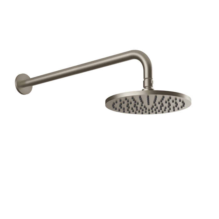 Gessi Emporio shower Верхний душ, подвесной, поворотная, с защитой от известкового налёта, цвет: Finox Brushed Nickel