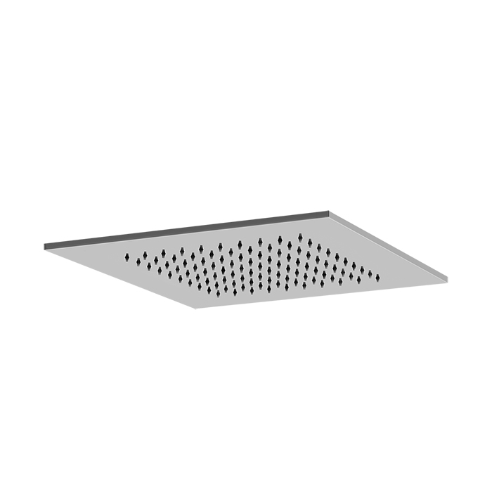 Gessi Emporio shower Верхний душ, QUADRO, потолочный, цвет: Steel Brushed