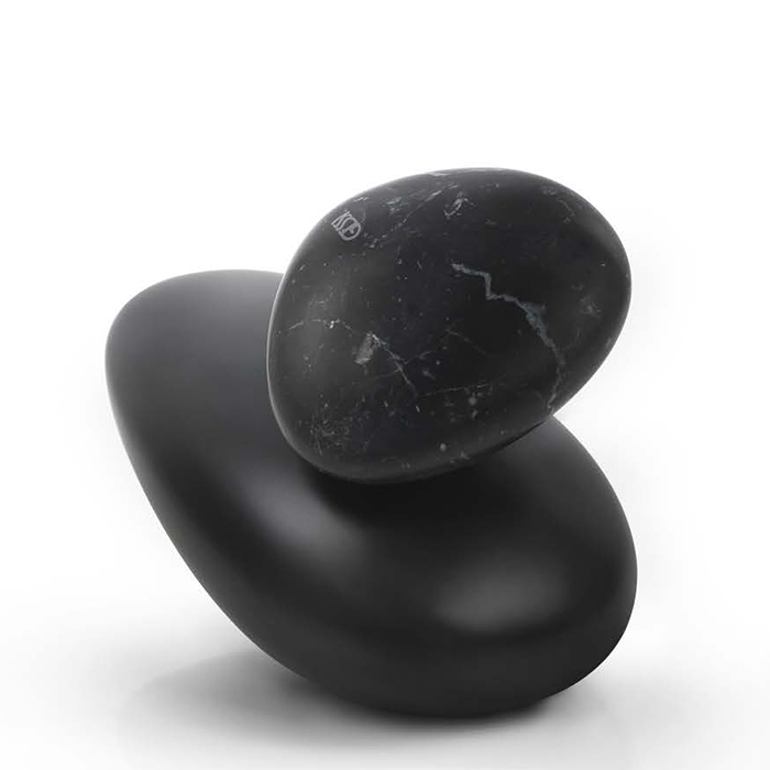 Gessi Equilibrio Смеситель для раковины дизайнерский, на 1 отверстие, цвет: черный, ручка камень Marquina Black