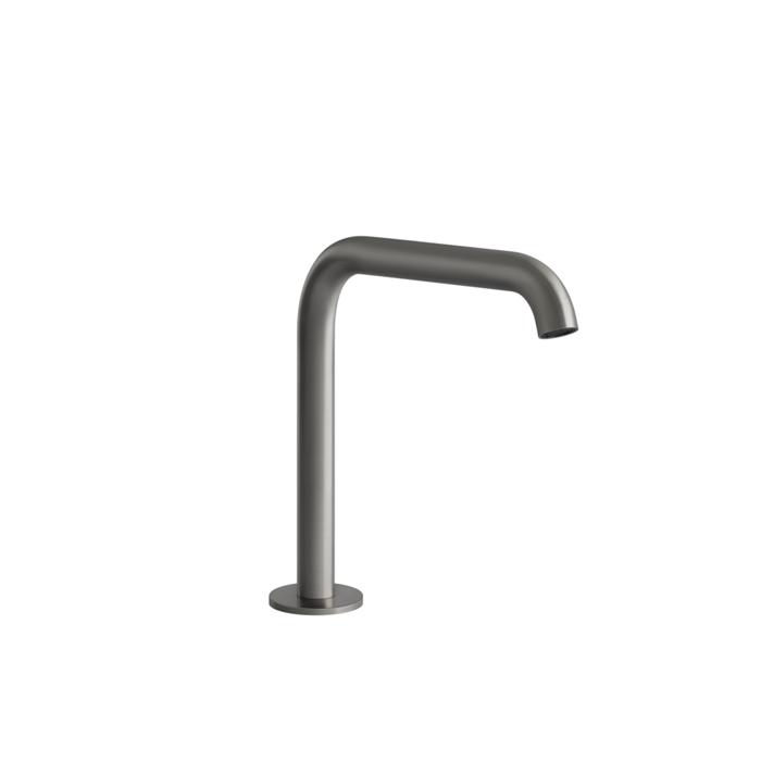 Gessi 316 Отдельно стоящий излив. Н:, цвет: шлифованная сталь