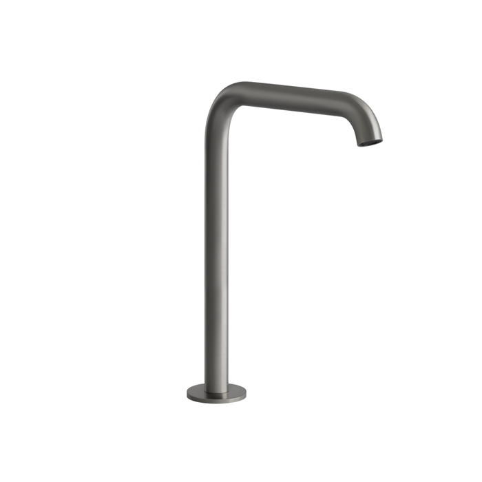 Gessi 316 Отдельно стоящий излив. Н:, цвет: шлифованная сталь