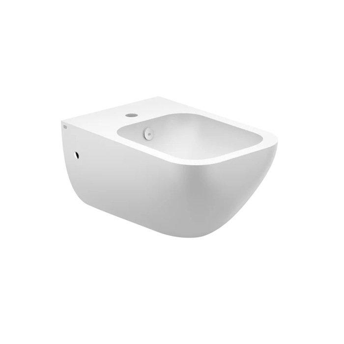 Gessi Goccia Биде подвесное, с 1 отв, цвет: Matt White Ceramic