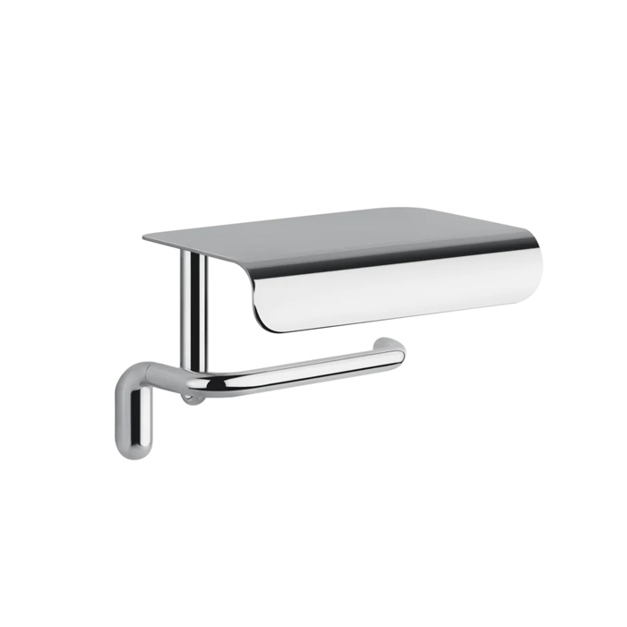 Gessi Goccia Держатель для туалетной бумаги с крышкой, подвесной, цвет: хром