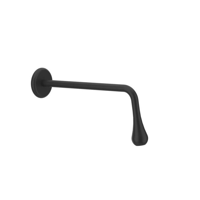 Gessi Goccia Настенный излив, для монтажа с удаленным управлением, цвет: black XL