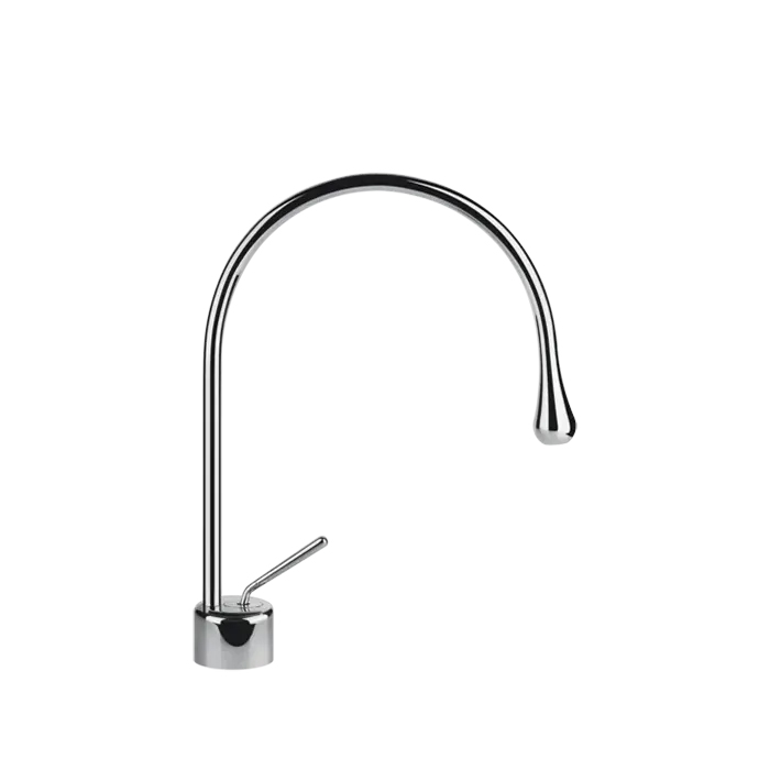 Gessi Goccia Смеситель для раковины на 1 отверстие, излив R=125, цвет: хром