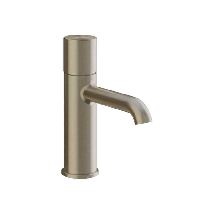 Gessi Habito Cesello Смеситель для раковины, 1 отв, без донного клапана, цвет: Finox Brushed Nickel