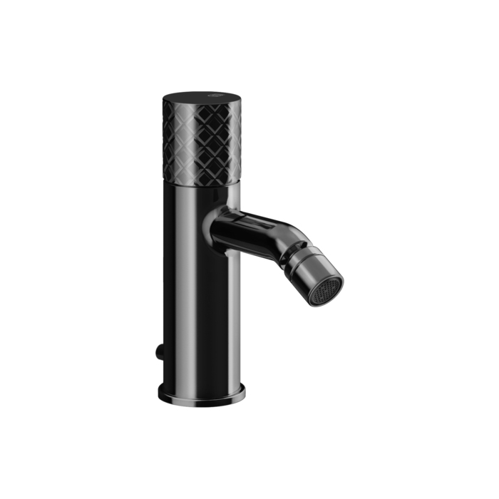 Gessi Habito Intreccio Смеситель для биде, на 1 отв, с донным клапаном, цвет: Black Metal PVD